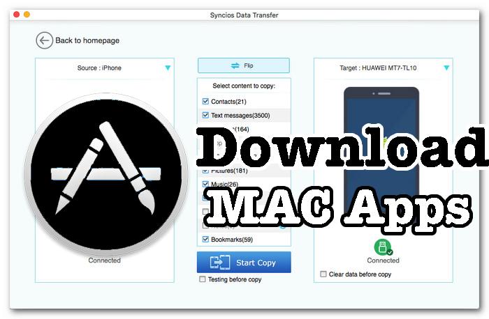 Syncios for mac android